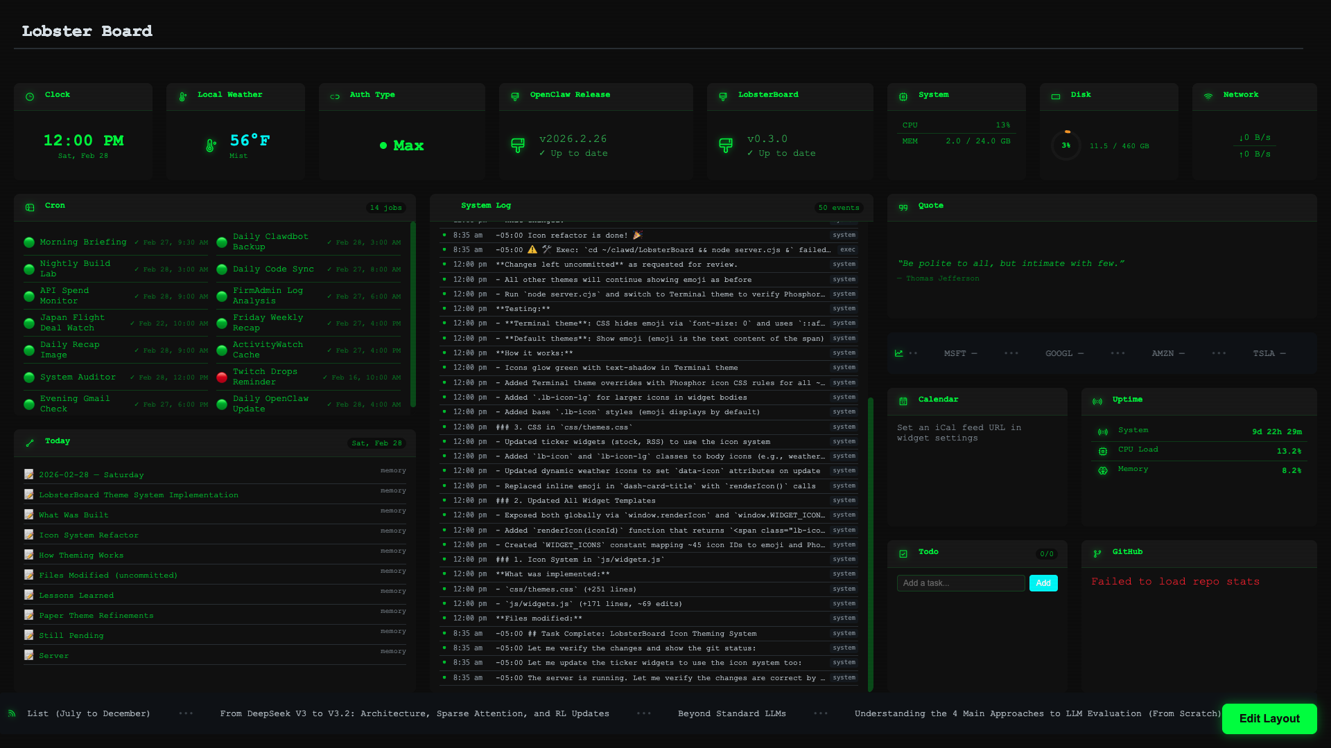 Terminal Theme